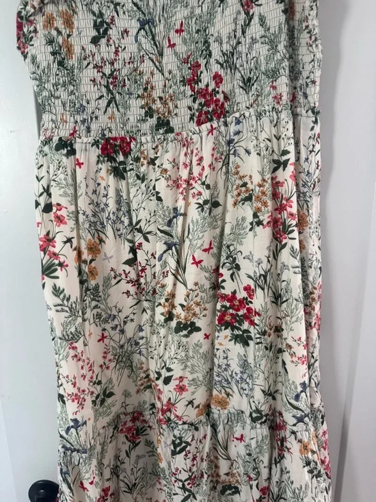 Tuckernuck Floral Midi Dress - size Large - Picture 5 of 6